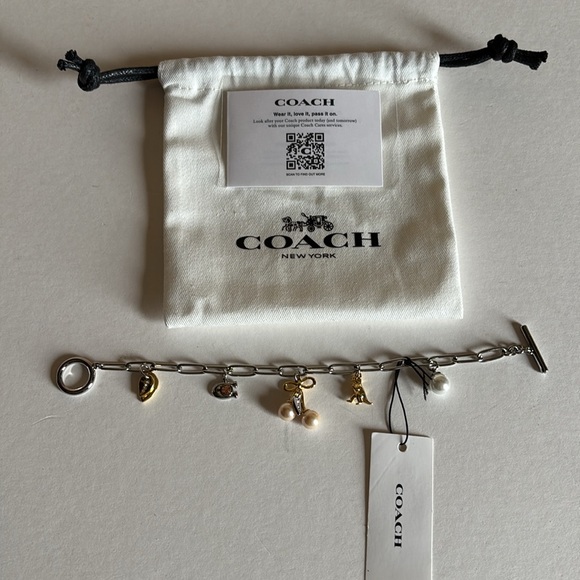 Coach Kisslock Cherry Charm Bracelet - Picture 5 of 7